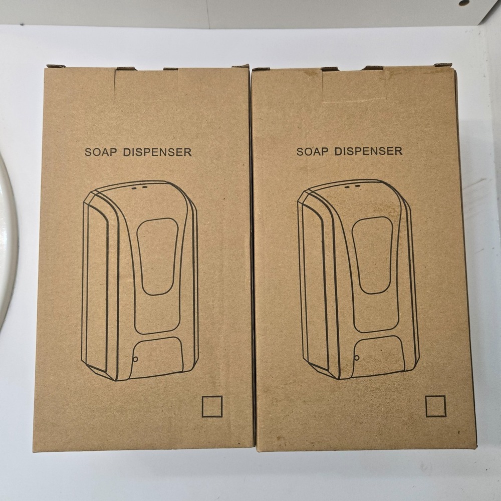 Automatic Soap Dispenser Sensor – Wall Mount – 1200ml (Set of 2)